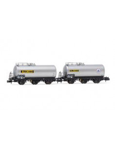 Tank wagons ALGECO SNCF Uh three axels Ep III N