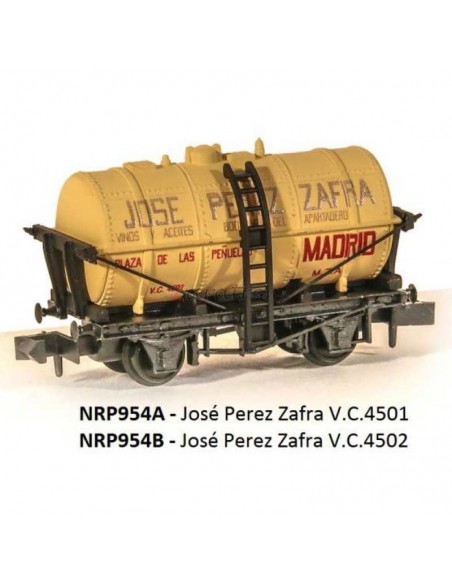 Vagon cisterna Jose Perez Zafra VC4502 N