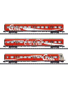 Set passenger cars S-Bahn Coca Cola DCC Ep V N