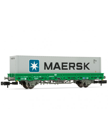 Vagon plataforma RENFE Ks MAERSK Ep VI N