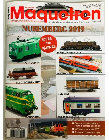 Train magazine Maquetren Nº 313