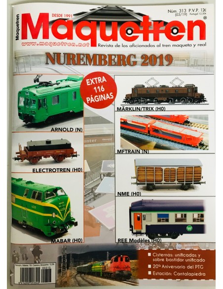 Train magazine Maquetren Nº 313