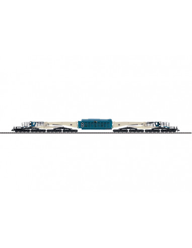 TSchwertransporter Uai 839 der Deutschen Bundesbahn Ep IV N