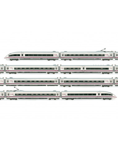Tren AVE S-103 Renfe Operadora set completo 8 unidades N