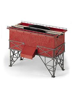 Unloading hopper wagons building N