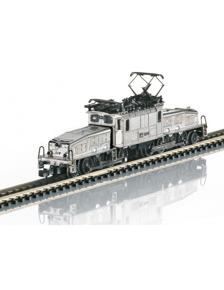 Locomotora eléctrica Clase Ce 6/8 III Cocodrilo con revestimiento de platino real Z