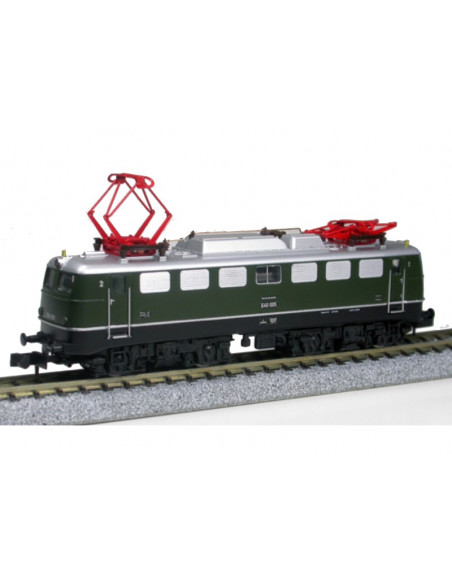 Electric locomotive BR E40 DB green Ep III N