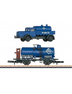 Set freight wagon and truck ARAL DB Ep III Z