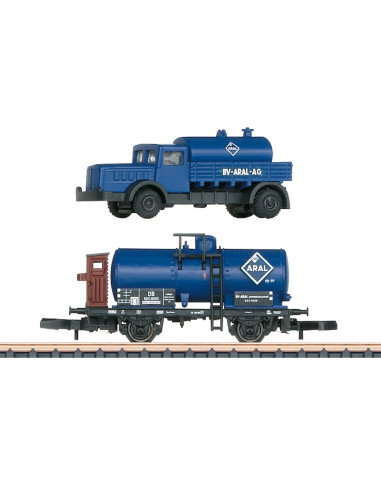 Set freight wagon and truck ARAL DB Ep III Z