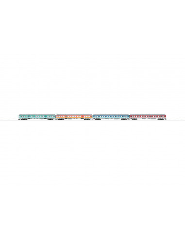 Set passenger cars DB New colors Ep IV-V N