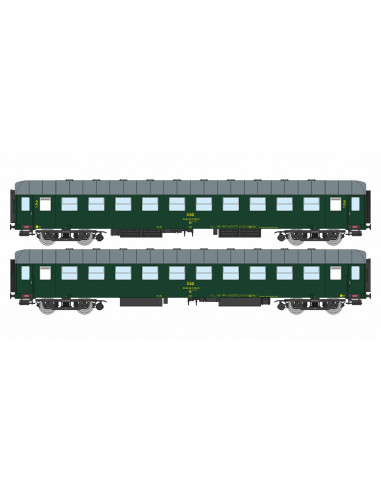Passenger car CSD Bp Zdice 1 Ep IV HO