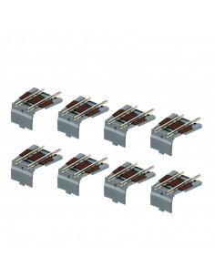 Juego de 8 Extensiones para placa giratoria 66570 N