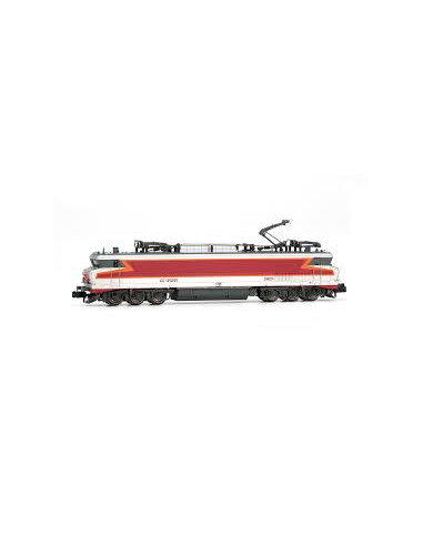 Locomotora SNCF CC 21001 decoración rojo Ep IV N