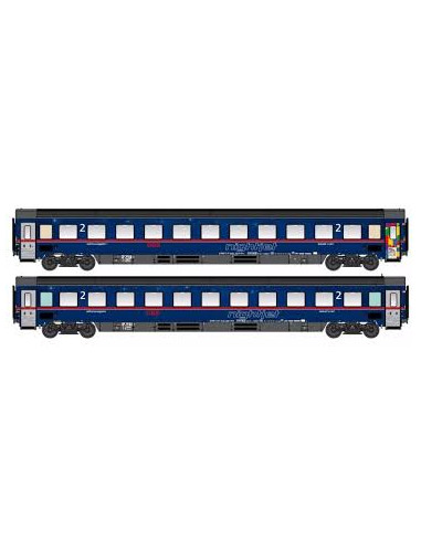 Set OBB Nighjet passenger cars Ep VI N