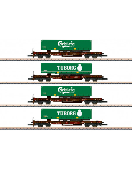 Pocket wagons AAE Carlsberg Tuborg Ep VI Z