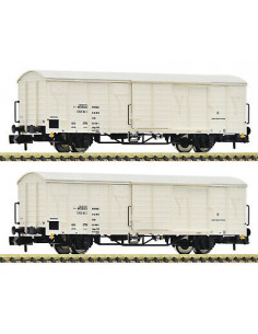 2 piece set reefer goods wagons DR Ep IV N