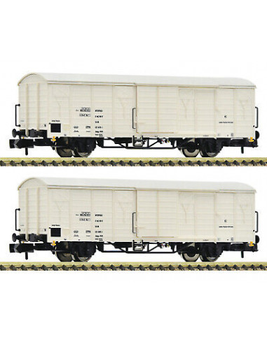 2 piece set reefer goods wagons DR Ep IV N