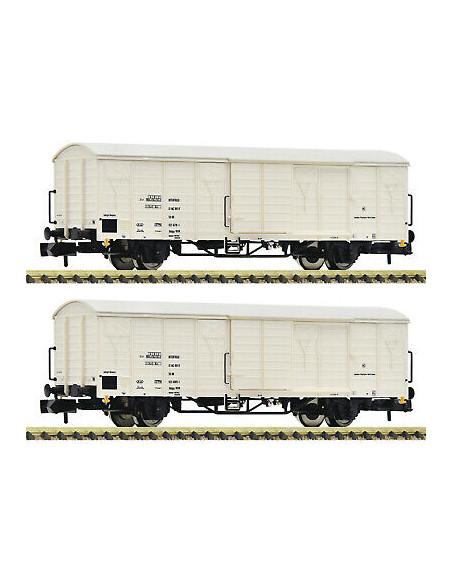 2 piece set reefer goods wagons DR Ep IV N