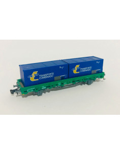 Vagon Renfe Ks portacontenedores N