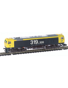 Diesel locomotive Renfe 319 Taxi Largo Recorrido Ep V N