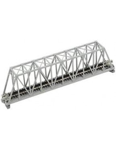 Puente de via unica Gris Plata 248 mm N