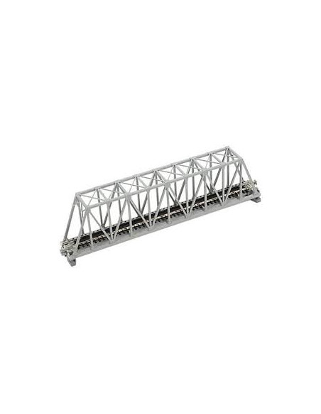 Puente de via unica Gris Plata 248 mm N