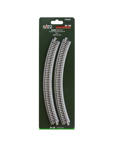 Cuatro tramos via Curva 315 mm 45º N