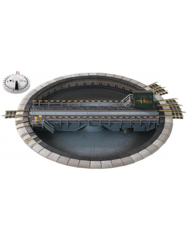 Electrically operated turntable N