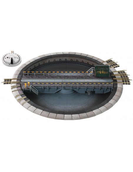 Electrically operated turntable N