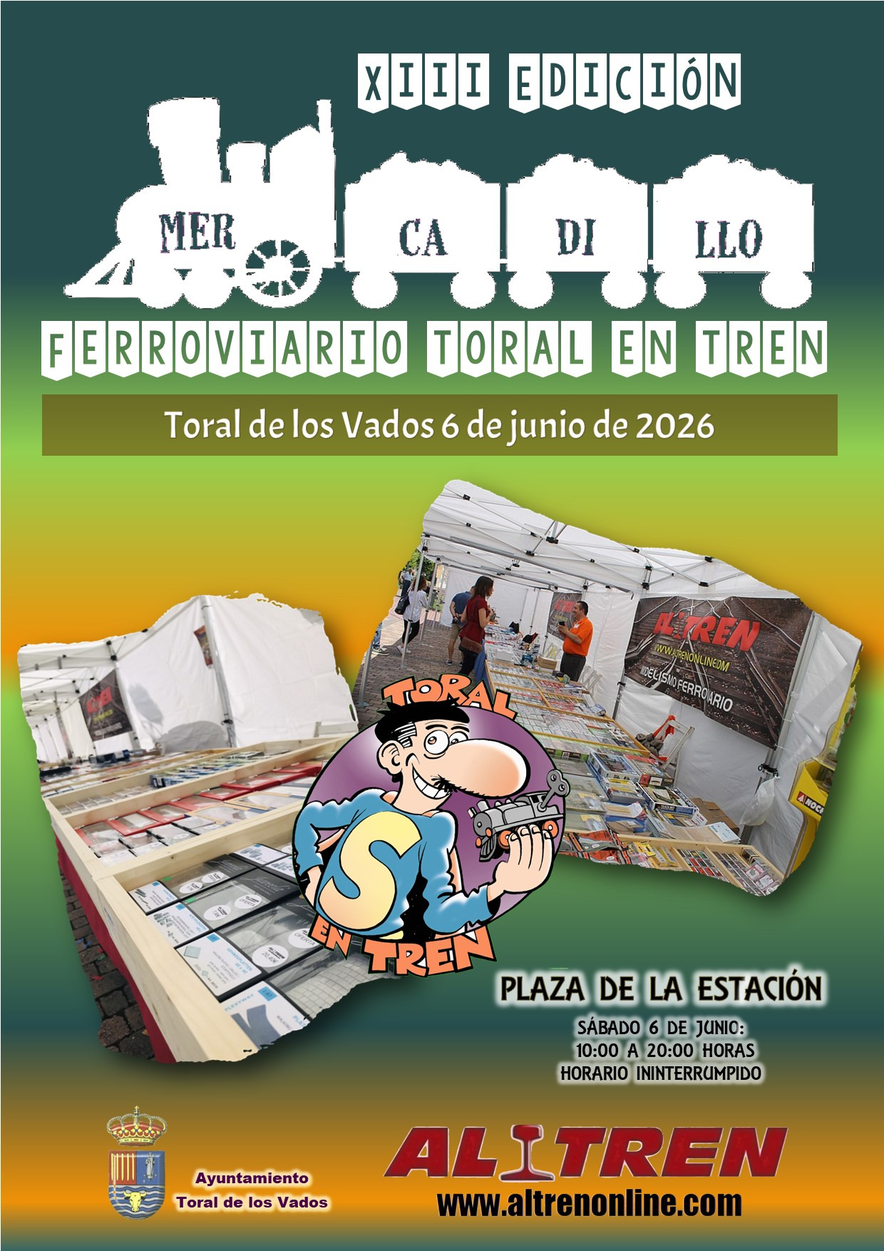 Mercadillo Ferroviario de Toral en Tren 2026